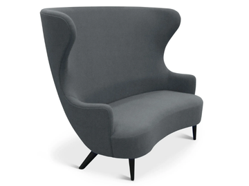 WINGBACK - Fabric small sofa high-back by Tom Dixon - view 2